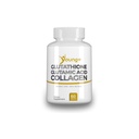 Young + Glutathione, Glutamic Acid dan Collagen. Tambahan Antioksidant - 100mg, 60 Kapsul