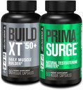 Jacked Factory Build XT 50 + Daily Muscle Builder (90 Capsules) PRIMASSTERONE Testosterone Booster untuk Pria (60 Capsules) untuk Vitalitas, Pemtumbuhan Otot & Energi