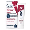 CeraVe 1% Hydrocortisone Anti- Itch Cream, Fragrance - Free Relief untuk Eczem- Prone & Dry Skin, 1 Ounce