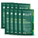 Suja Organic Greens Powder Probiotic Blend, Spirulina, Daily Superfood Drink or Smoothie Mix for Ammune Dupport, Distable, & Energy, Vegan, Gluten Free, Non GMO, 10 Servings
