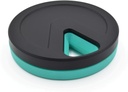 Travel RX Pill Case by Type Two Labs - Weekly 7 Day Pill Box, Compact Magnetic Organizer for Pil cocok dengan Purses atau Pocket, Daily Caddy Holds Vitamin, Suplemen dan Medikasi. (Cawan Teal)