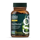 Gaia Herbs Gut Revival - Herbal Digetical Suplement untuk Mendukung Kesehatan Gut - Dibuat dengan Astragalus, Gotu Kola, Jujube & More - Bebas dari Dairy, Soy & Gluten - 60 Vegan Capsules (60 Pelayan)