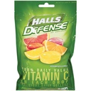 Halls Defense Vitamin C, 30- count (Pack of 6)