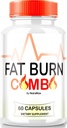 Fat Burn Combo Capsules, FatBurn Combo Formula Formula, All Natural Weight Loss Suplement to Achieve Healthy-Looking Body, Keto Fitness Pills, Review Resmi (60 Capsules)