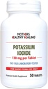Potasium Iodide 130 mg KI Tambahan 124; 30 Tablet untuk Thyroid Dukung 124; Iodin - YODO Naciente