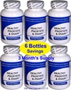 Prostat Sehat dan Ovary (6 Botol Berisi Total 540 Kapsul) - Terkonsentrasi dengan campuran Herbal - dengan Crinum Latifolium, Vegan Kosher Caps.