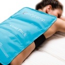 Comfytemter Large Ice Pack for Back Pain Relief, 13.5 "x 21,5" Reconable Gel Hot and Cold Compress Therapy for Full Body Injuries, Swelling, Bruises, Spows, Bedah, Hip, Legs, FSA HSA Approved