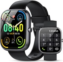 Smart Watch for Men Women (Respone / Make Calls), 1.91 "HD Smartwatch with Heart Rate Sleep Monitor, IP68 Waterproof, 115 + Sports Activity Trackers with Pedoolter, Fitness Watch for Android / iOS
