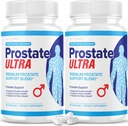 (2 Paket) Prostate Ultra Suplemen untuk Formula Kesehatan Prostat (120 Kapsul)