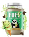 Underground Bio Labs Panda Premium Protein Whey, Hydrolyzed Collagen, Casein, Propines, Enzymes, Keto Friendly, Time Rilis, 25 Pound, Mint Chocolate Ice Cream)