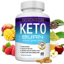 Toplux Keto Burn Pil Ketosis Weight Los - 1200 Mg Ultra Advanced Natural Ketogenic Fat Burner Menggunakan Diet Ketone untuk Perempuan 60 Katup Suplemen