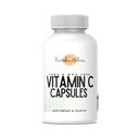 Vitamin C Capsules 12.4; Murni, Jagung, & GMO-Free 124; 1000 mg Vitamin C Per Capsule 12.200 Capsules