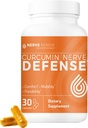 PENERVE RENEW Curcumin Nercumin Defense with Meriva Curcumin Phyto ome for Complete Nerve Nfeadment and Comfort - Optimined Curcumin with Black Pepper Extract - 30 Capsules
