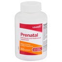 Leader Prenatal Multivitamin dengan 800mcg Acid Folic & EscalyNutrients for Healthy Pregnancy & Fetal Development, DHA, Potency Vitamin Tinggi untuk mengharapkan Ibu, Bantuan Harian, 365 Caplets