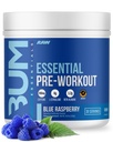 Nutrition RAW - Pra - Chris Bumstead Pre Workout Formula Mula, Sports Nutrition Pre-Workout Powders 126; Men & Womens Drink, Pounder Energi untuk Bekerja keluar (Blue Raspberry)