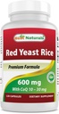 Red Yeast Rice dengan CoQ10, 120 Kapsul - Formula Kardiovaskular berisi 600 mg dari Red Yeast Rice dengan 30 mg CoQ10