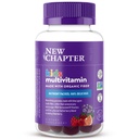 New Bab Anak Multivitamin Gummies - 65% Gula, Anak Gummy Vitamin dengan Vitamin C, D3 & Zinc, Non-GMO, Gluten Free, Berry- Citrus, 60ct