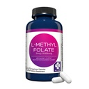 MD Life L-Methylfolat 5 mg Suplemen - Professional- Advanced L Methylfolat Aktif - 120 Capsules - L- Methylfolat 5mg - Maksimum Potensi MTHFR W / Estox Acids