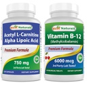 Acetyl L- Carnitine dan Alpha Lipoic Acid 750 mg & Vitamin B12 6000 mcg
