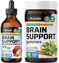 BIO KRAUTER Brain Dukung 60 Gummies & Brain Dukung Jamur Fl 4.
