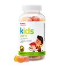 GNC Milestones Kids DHA Gummies, Kids Ages 2- 12, Omega- 3s, Eye and Brain & Development, Vitamin A & D, Healthy Teeth & Bones, Gluten Free, No Artificial Flavors, Raspberry Lemon, 120 Gummi