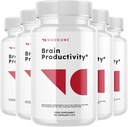 No- Cube Brain Produtivity Pil Kognitive Enhancer, Suplemen Produktivitas Otak, 300 Cacah (Paket 5)