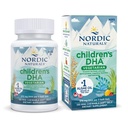 Nordic Complations Children 's DHA Vegetarian - Kids DHA Omega-3 Suplemen -Algae Oil - Berry Lemonade Mini Chewables - Plant - Based Formula for Ages 3 + - 120 Soft Gels - 40 Servings