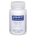 Encapsulasi Murni NSK- SD - 100 mg Nattokinase - untuk Sirkulasi Darah Normal - Menyediakan Aktivitas Fibriolytic * - Gluten Bebas & Non- GMO - 120 Capsules