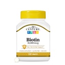 Abad 21 Tablets Biotin, 10.000 mcg, Jumlah 120 rasa