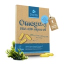 Testa Omega-3 Suplemen - Vegan Berdasarkan Omega 3 DHA EPA Capsules dari Algae - Omega 3 asam lemak - Support Heart, Brain & Gabungan Kesehatan - Plastik Negatif, RTG, dan Kosher - Dua Bulan Supppply