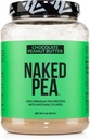 Naked Pea - Chocolate Peanut Butter Protein dari US & Canadian Farms, Organic Cococoa, Organic Coconut Sugar - No GMO, No Soy, and Gluten Free, Aid Growth and Recovery - 21 Servings