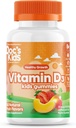 Anak-anak Dokter Terbaik Vitamin D3 Gummies 1000iu, Menyediakan Tulang Sehat & Gigi, Kesehatan Kebal, Kalsium Absorpsi, 60 Cacah