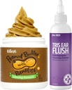 Pet MD Veterinary Tris Ear Flush + Riley 's Calming Peanut Butter for Dogs