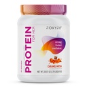 Foxy Fit Protein untuk-nya, Caramel Mocha Whey Protein Powder dengan CLA dan Biotin untuk Sehat Glow (1.85 pon)