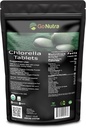 Chlorella Tablet Organik Broken Cell, 3000mg Per Serving, 1000 Tablet - Superfood Rich in Minements, Chlorofil, Acids, Fatty Acids, Fiber & Protein, Non-GMO & Vegan
