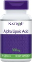 Natrol Alpha Lipoic Acid 300mg Capsules, 50 Cacah (Paket 3)