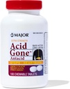 MAJAR Acid Gone Extra Power Antax Chewable Tablet - Anti- Acid Reflux Medicine for Adults - Upset Attach, Acid Indiustable, and Heartburn Relief