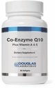 Laboratorium Douglas Coenzim Q10 Plus Vitamin A & E 124; Mendukung Produksi Energi dan Fungsinya Sel 124; 30 Softgels