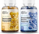 Wild & Organic Immune Dukung Gummies & Lung Detox Gummies