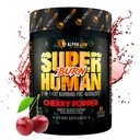 ALPHA LION Superhuman Burn- 2 dalam 1 Metabolism Booster Pre Workout dan Thermogenic Fat Burner for Men - Appetite Suppresant dan Weight Los Suppplemen (21 Pelayan, Sweet Black Cherry Flavor)