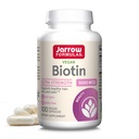 Jarrow Formulas ® Biotin Ultra Kekuatan 5000 mcg, Dietary Suplemen, Rambut, Kulit, dan Nails Dukungan, 100 Veggie Capsules, Sampai 100 Hari Supply