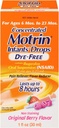 Motrin Terkonsentrasi Bayi 'Drops Dye- Free Berry Flavor Asli - 1 oz, Paket 4