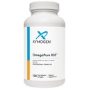 XYMOGEN OmegaPure 820 - International Fish Oil Standards (IFOS) Five- Star Seraded Fish Oil - DHA EPA Omegaga- 3 Support untuk Cardiovascular + Cognitive Dukungan (120 Small Softgels)