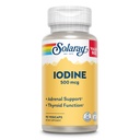 Solaray Iodin 500 mcg, Iodine Suplemen untuk Kesehatan Adrenal dan Thyroid Dukungan, Energi, Metabolisme, dan Fokus, Potasium Iodide, Vegan, Money 60-Hari Jaminan Kembali, 90 Hamba, 90 VexCaps