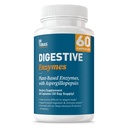 Dr. Tobias Digetical Enzymes dengan Amylase, Bromelain, Lipase, Lactase, Protease, Papain & More, Suplemen Penyimpangan dengan 18 Enzymes untuk Divalry dan Gut Health, 60 Capsules, 30 Pelayan