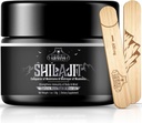 Shilajit Pure Himalaya Organik - Murni Himalaya Shilajit Suplemen - asli Shilajit untuk Men Pure Shilajit Resin dengan 85 + Trace Minecies dan Fulvic Acid, Dukung Metabolisme & Imune System - 30g
