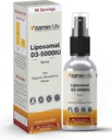 Lipomal Liquid Vitamin D3- 5000IU Semprot 124; 2 Bulan Suply 124; 1 fl oz 14; Non-GMO 124; Gula Bebas 124; Gluten Bebas 124; Perjalanan Friendly 124;