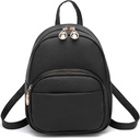 Barsine Mini Backpack for Women Girls Leather Backpack Casual Small Daypack Shoulder Bag with Pockets