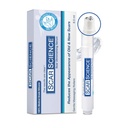 100% Silicone Scar Gel Cream Serum - Silicone + Massage Power Duo Scar Therapy w / Tri-Roller Tip for Surgical, C-Section, Acne, Burn & Keloid Bump Scar - Hypopullegenic & Fragrance Free