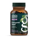 Gaia Herbs Fenugreek Benih - Membantu Mendukung Lactation Sehat dan Produksi Susu Breast * - Dibuat dengan Benih Organik Fenugreek - 60 Vegan Cair Phyto- Capsules (Sampai 15 Hari Suppply)